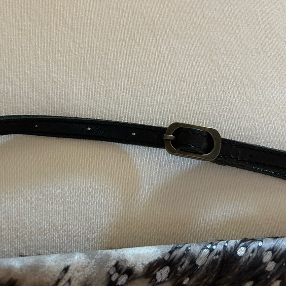 👀 HUGE SALE! AMERICAN DARLING METALLIC COWHIDE ADJUSTABLE CROSSBODY BAG 11” X 8” - Picture 4 of 14